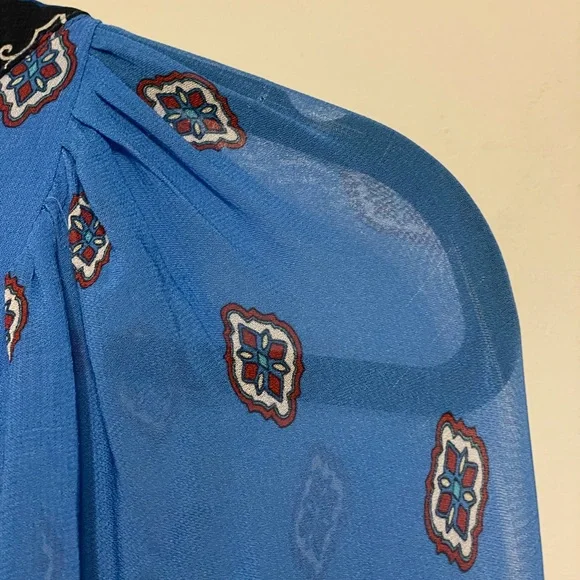 FARM Rio Blue Ainika Tiles Maxi Dress - Picture 14 of 16